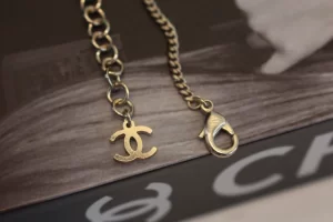 Chanel Crystal CC Bow Choker Necklace