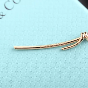 Tiffany Gold Knot Earrings