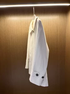 Chanel CC White Cotton Jackets