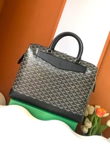 Goyard Cisalpin Document Case Black