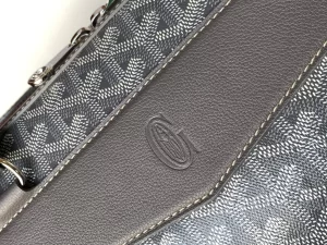 Goyard Cisalpin Document Case Grey