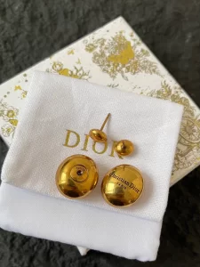 Dior Tribales Antique Gold Earrings