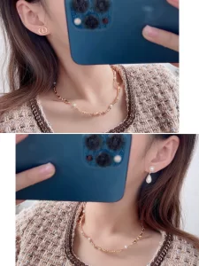 Dior CD Pearls Earrings