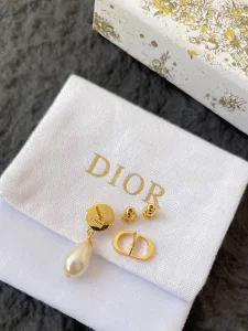 Dior CD Pearls Earrings