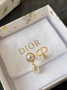 Dior CD Pearls Earrings