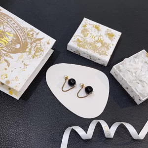 Dior Tribales Black Pearl Earrings