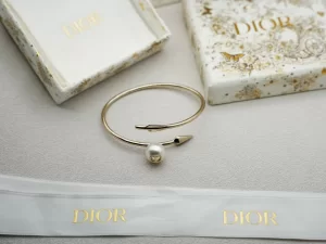 Dior CD Pearl D Vinity Bangle Bracelets