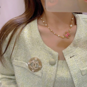 Chanel Crystals CC Star Brooch