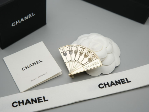 Chanel Gold Metal Brooch