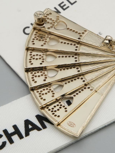Chanel Gold Metal Brooch