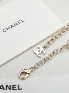 Chanel Gold Metal Flower Bracelets
