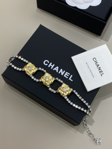 Chanel Crystals Tassel Bracelets