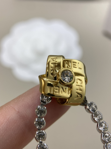 Chanel Crystals Tassel Earrings