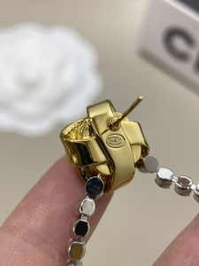 Chanel Crystals Tassel Earrings