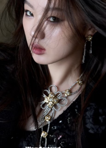 Chanel Crystals Tassel Earrings