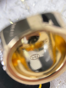 Chanel White Crystals CC Logo Rings