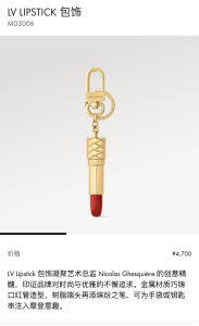 Louis Vuitton LV Lipstick Bag Charm