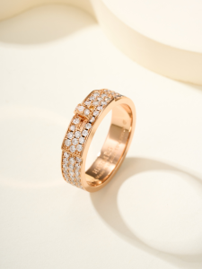 Hermes Diamonds Kelly Buckle Rings