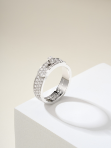 Hermes Diamonds Kelly Buckle Rings