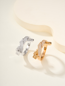 Hermes Diamonds Kelly Gavroche Rings