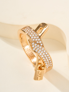 Hermes Diamonds Kelly Gavroche Rings