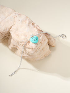 Tiffany Blue Full Heart Bracelets