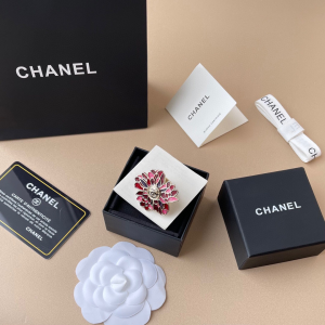 Chanel CC Gold Multicolor Rings