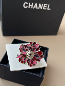 Chanel CC Gold Multicolor Rings