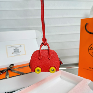 Charms Hermes Bolide On Wheels Leather Bag Charms Orange Charms Hermes Bolide On Wheels Leather Bag Charms Orange