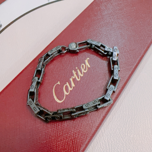 Cartier Santos De Cartier Bracelets Black Gold Cartier Santos De Cartier Bracelets Black Gold