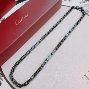 Cartier Santos De Cartier Necklaces Black Gold Cartier Santos De Cartier Necklaces Black Gold