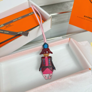 Charms Hermes Artificier Bag Charms Pink Red Charms Hermes Artificier Bag Charms Pink Red
