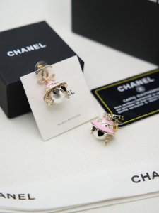 Chanel CC Logo Doll Earrings