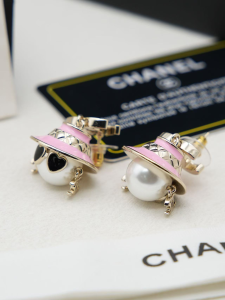Chanel CC Logo Doll Earrings