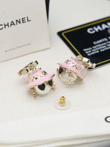Chanel CC Logo Doll Earrings