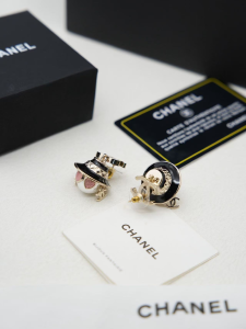 Chanel CC Logo Doll Earrings