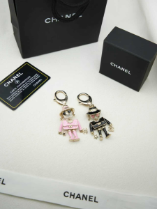 Chanel CC Logo Doll Keychain