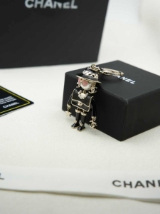 Chanel CC Logo Doll Keychain