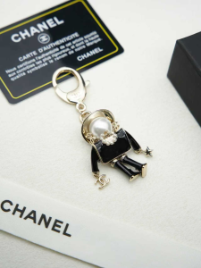 Chanel CC Logo Doll Keychain