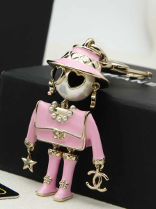 Chanel CC Logo Doll Keychain