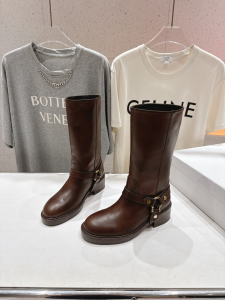 Chloe Dakota Buckled Leather Ankle Boots Brown Chloe Dakota Buckled Leather Ankle Boots Brown