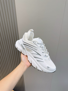 Dior B44 Blade Sneakers White Technical Mesh Fabric and Calfskin Leather Dior B44 Blade Sneakers White Technical Mesh Fabric and Calfskin Leather