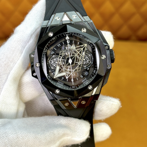 Hublot Big Bang Sang Bleu Watch Black Hublot Big Bang Sang Bleu Watch Black
