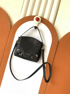 Givenchy Voyou Nano Leather Shoulder Bag Black Givenchy Voyou Nano Leather Shoulder Bag Black