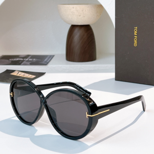 Tom Ford Annabelle Round Luxury Eyewear Sunglasses TF1116 Black Tom Ford Annabelle Round Luxury Eyewear Sunglasses TF1116 Black