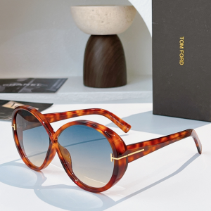 Tom Ford Annabelle Round Luxury Eyewear Sunglasses TF1116 Brown Tom Ford Annabelle Round Luxury Eyewear Sunglasses TF1116 Brown