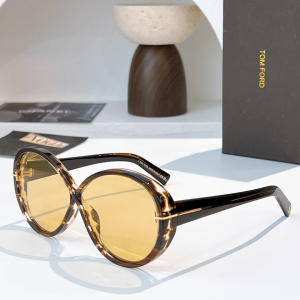 Tom Ford Annabelle Round Luxury Eyewear Sunglasses TF1116 Yellow Tom Ford Annabelle Round Luxury Eyewear Sunglasses TF1116 Yellow