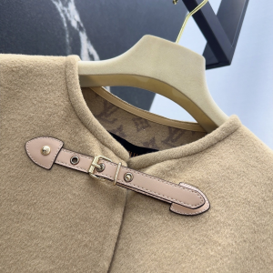Louis Vuitton Cape Coat Beige