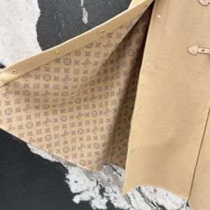 Louis Vuitton Cape Coat Beige