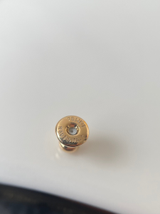 Fendi Filo Gold Metal Earrings